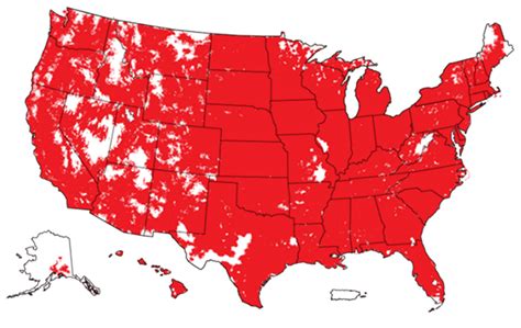 Verizon Cell Phone Coverage Map World Map