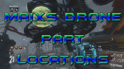 black ops  origins maxis drone part locations youtube