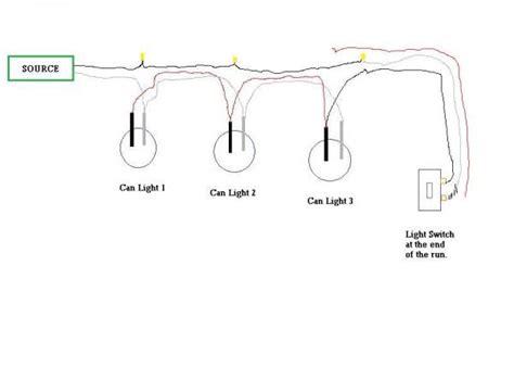 daisy chain wiring recessed lights
