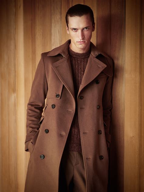 brown trench coat  men thatll turn heads   spend