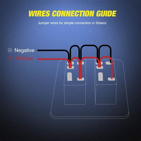 nilight  gang rocker switch wiring diagram