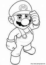 Mario Coloring Pages Brothers Characters Bros Getdrawings Super sketch template