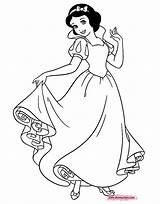 Disney Coloring Pages Snow Printable Color Getcolorings sketch template