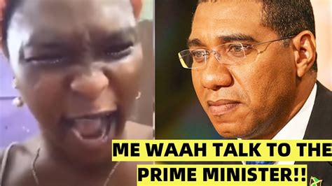 🔥🔥 Lady Sends Message To Pm Andrew Holness 🔥🔥 August1 2020 Youtube