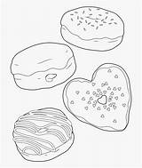 Coffee Coloring Pages Donut Transparent Printables Cartoons Donuts Clipartkey sketch template