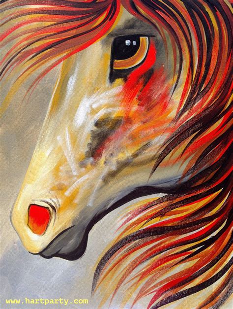 spirit horse  cinnamon cooney  art sherpa   fully guided art