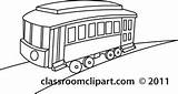 Streetcar Clipart Clipground sketch template