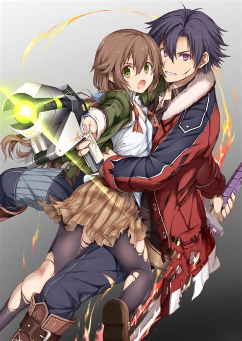 Towa Herschel And Rean Schwarzer Eiyuu Densetsu And 1