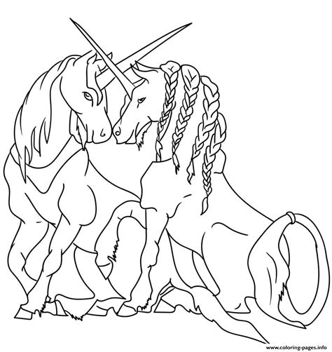 unicorns  love   coloring page printable