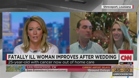 newlywed with cancer sees remarkable improvement cnn newsroom cnn