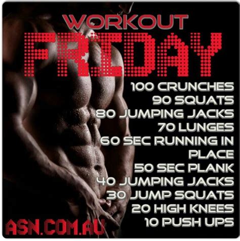 Asn Friday Wo Jump Squats Jumping Jacks Workout