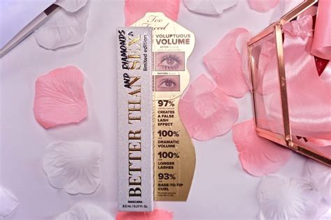 too faced better than sex and diamonds mascara review beautyblog