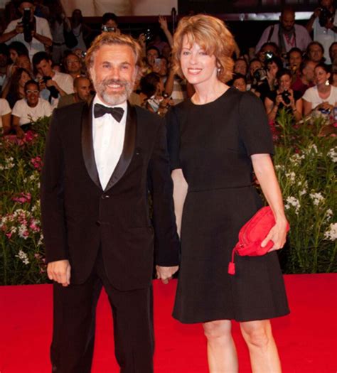 Christoph Waltz Und Seine Frau Filmfestspiele In Venedig 2011