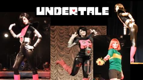 Undertale Cosplay Mettaton Ex And Chara But Mostly