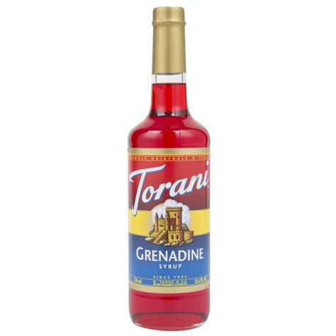 torani  ml grenadine flavoring syrup