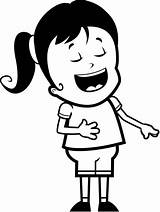 Laughing Clipart Person Cartoon Laugh Girl Clip Point Stock Clipartmag Clipground Depositphotos sketch template
