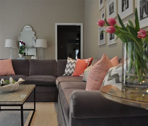 gray couch decor ideas  pinterest living room ideas
