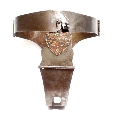 antique metal chastity belt