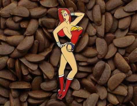 Jessica Rabbit Pins Hot Wonder Women Super Hero Pin