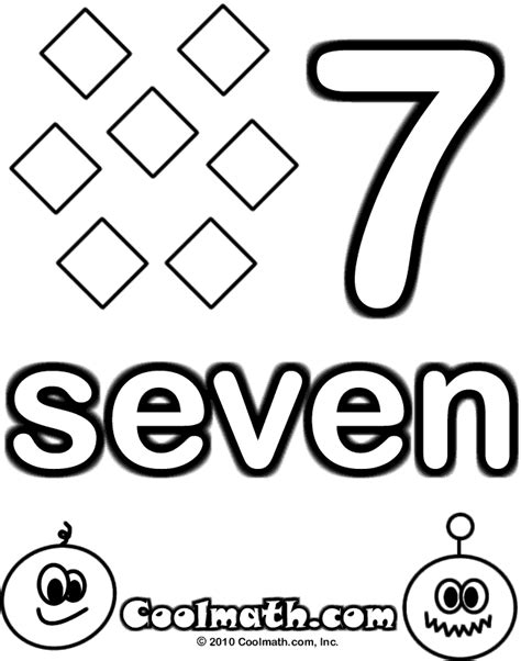 coloring pages numbers  printable coloring pages color