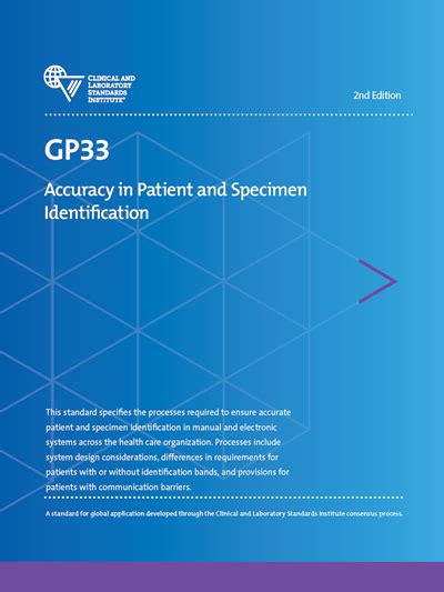 Gp33 Accuracy In Patient And Sample Identification