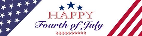 4th Of July Banner Partyworld