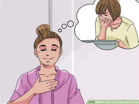 how to not throw up when drunk 13 steps with pictures wikihow