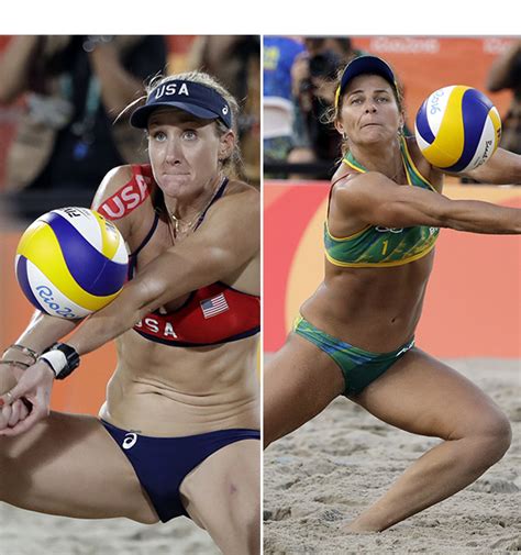 watch usa v brazil women s beach volleyball via live stream going for bronze hollywood life