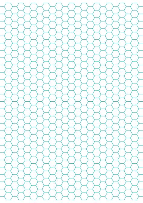 hexagon graph paper    spacing  letter sized paper