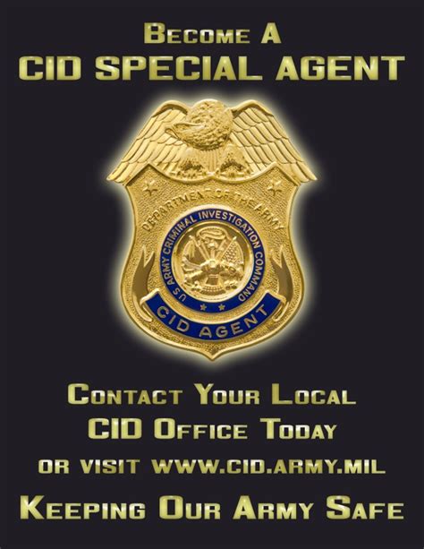 Keeping Our Army Safe Cid Seeking Special Agents Article The