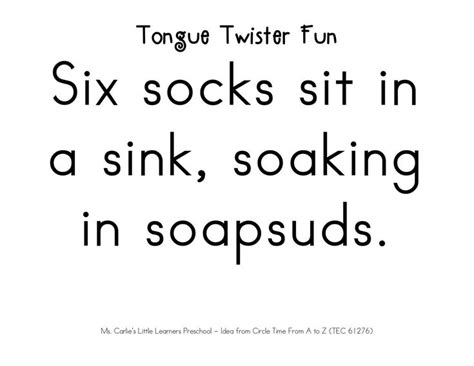 pin by sandy henry on tongue twisters tongue twisters tounge