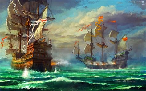 naval battle painting  oil  sale