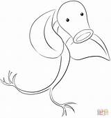 Pokemon Bellsprout Coloring Pages Printable Lineart Deviantart Mermaid Little Color sketch template