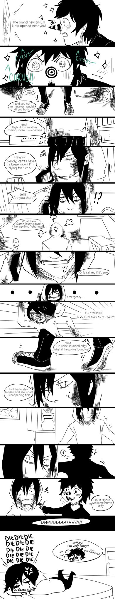 Jeff The Killer And Laughing Jack Comic 20 By