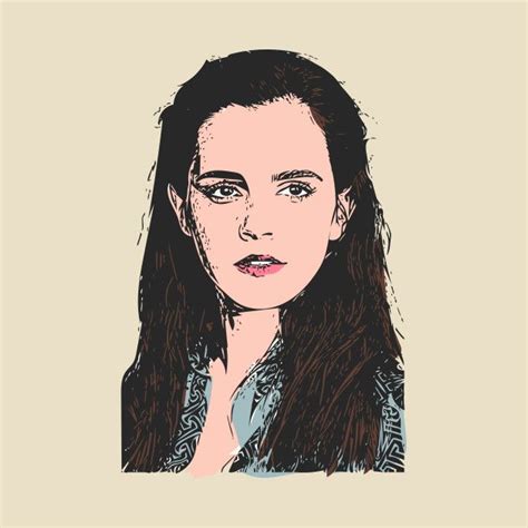Check Out This Awesome Emma Watson Design On Teepublic