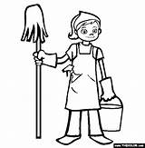 Cleaning Coloring Pages Clipart Spring Housework House Clean Clip Quotes Preschool Helping Others Diwali Yard Doing Kids Color Cliparts Anyone sketch template