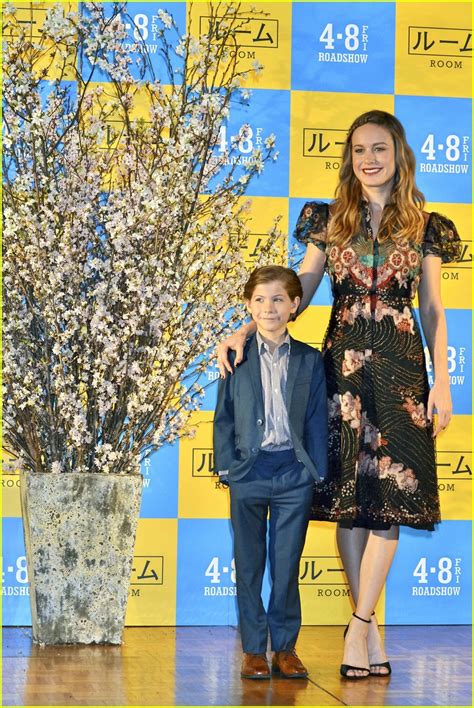 Brie Larson And Jacob Tremblay Talk Room Together In Tokyo