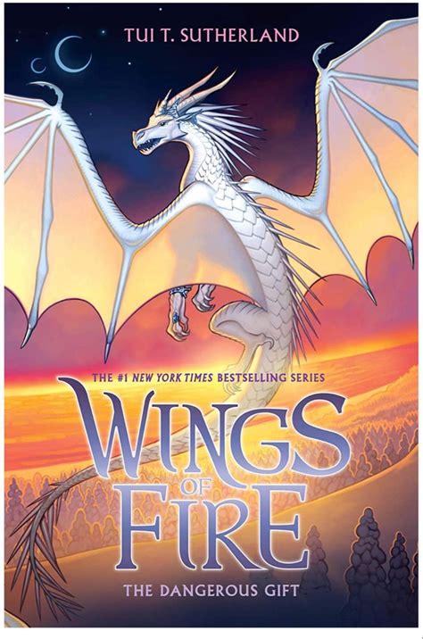 book  cover  dangerous gift wings  fire wings  fire