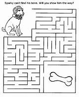 Mazes Printable Easy Kids Coloring Pages sketch template