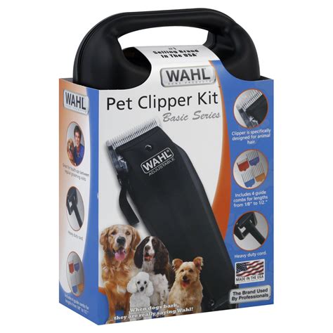 wahl basic series pet clipper kit  kit
