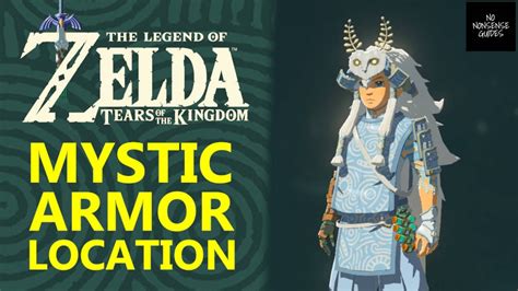 mystic armor set location  zelda tears  kingdom    satori