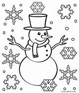 Coloring Snowflake Pages Christmas Printable Kids sketch template