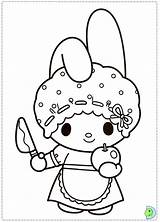 Melody Coloring Pages Kitty Hello Dinokids Colouring Melanie Martinez Printable Color Sanrio Book Mymelody Print Sketch Template Cartoon Close Popular sketch template