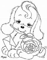 Cavalier Charles King Spaniel Coloring Pages Getcolorings Happy sketch template