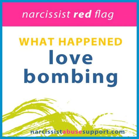 love bombing narcissist abuse support