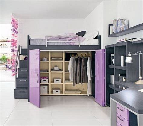 Walk In Closet Under The Bed Stairs Complete With