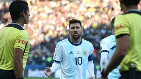 lionel messi copa america rant argentina star needs to have more respect says brazil coach