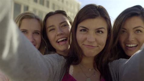 teenage girls take selfies together stock footage video 100 royalty free 10819868 shutterstock