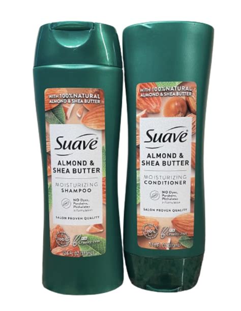 buy suave professionals shampoo  conditioner set  oz ea almond