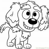 Puppies Fang Coloringpages101 sketch template